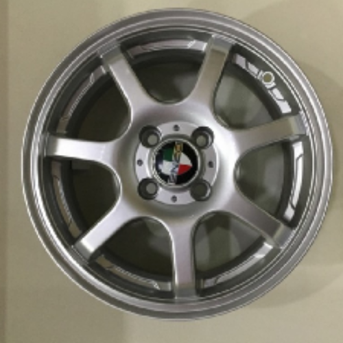 ENZO 6X15 4X100 ET38 60,1 SILVER