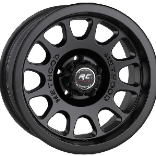 RC259 9X17 5X114,3 ET0 73,1 MAT BLACK